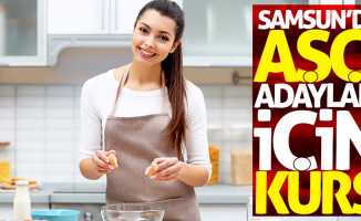 Samsun'da aşçı adayları için kurs