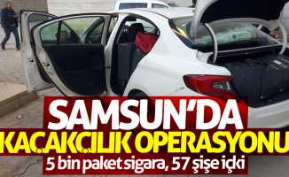 Samsun'da kaçakçılara ağır darbe