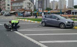 Samsun-Ordu karayolunda kaza: 1 yaralı