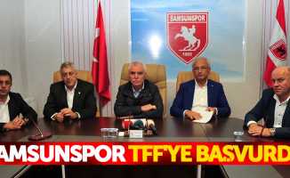 Samsunspor TFF'ye başvurdu