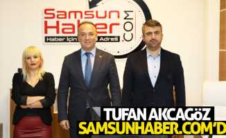 CHP Samsun İl Başkanı Tufan Akcagöz Samsunhaber.com'da