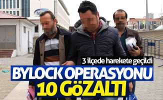Samsun'da ByLock operasyonu: 10 gözaltı