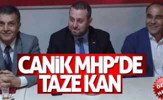 Canik MHP’de Taze Kan