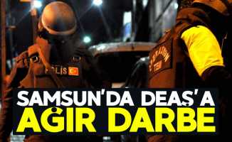 Samsun'da DEAŞ'a darbe: 5 gözaltı