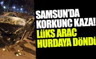 Samsun’da korkunç kaza: 3 yaralı