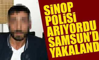 Sinop'ta aranan dolandırıcı Samsun'da yakayı ele verdi