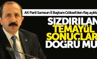 AK Parti Samsun İl Başkanı Göksel'den temayül açıklaması
