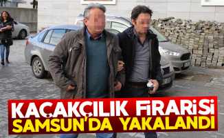 İstanbul'da aranan kaçakçılık firarisi Samsun'da yakalandı