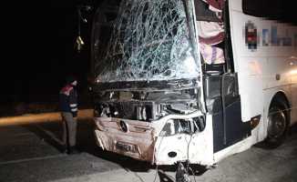 Konya'da korkunç kaza: 1 ölü 18 yaralı