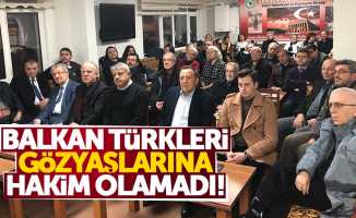 Samsun'da Balkan Türkleri gözyaşlarını tutamadı