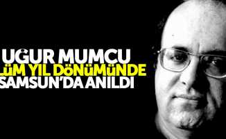 Samsun'da gazeteci-yazar Uğur Mumcu anıldı