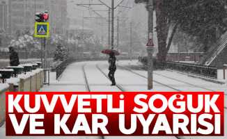 Samsun'da kuvvetli soğuk ve kar uyarısı