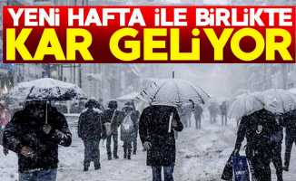 Samsun'da kuvvetli soğuk ve kar uyarısı 