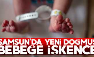 Samsun'daki hastanede skandal görüntüler