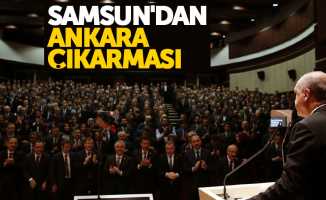 Samsunlu başkanlar Ankara'da