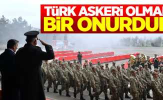 Albay Üstün: Türk askeri olmak bir onurdur
