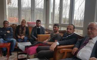 Başkan Ömer Süslü, Gazi Tayfun Bolat'ı ziyaret etti