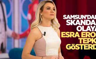 Esra Erol, Samsun'daki skandal olaya tepki gösterdi