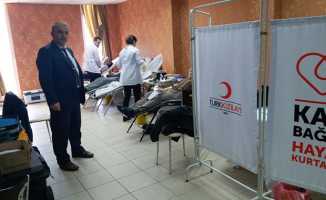 Samsun'da din görevlilerinden kan bağışı