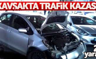 Samsun'da kavşakta trafik kazası