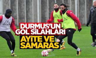 Durmuş’un gol silahları Ayite ve Samaras
