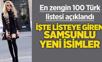 İşte en zengin Türk listesindeki Samsunlular