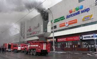 Rus AVM yangınında 53  kişi öldü