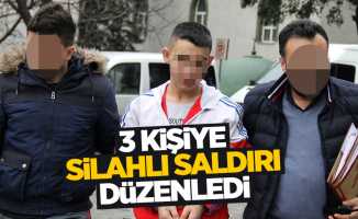 Samsun'da 3 kişiye silahlı saldırı düzenleyen genç yakalandı