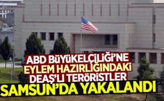 Samsun'da flaş operasyon: ABD Büyükelçiliğine eylem yapacaklardı