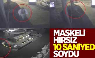 Samsun'da maskeli hırsız yakalandı