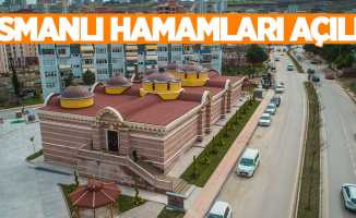 Samsun'da Osmanlı Hamamları açıldı