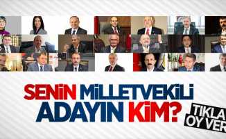 AK Parti Samsun Milletvekili Adayı olarak kimleri görmek istersiniz