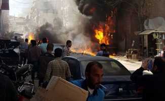 El Bab'da patlama! 9 ölü
