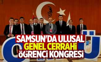 Genel Cerrahi Öğrenci Kongresi Samsun'da başladı
