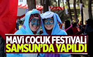 'Mavi Çocuk Festivali' Samsun'da yapıldı