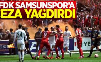 PFDK Samsunspor'a ceza yağdırdı
