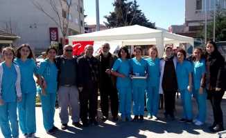 Samsun'da öğrencilerden sağlık taraması