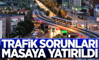 Samsun'da trafik sorunları masaya yatırıldı