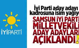 Samsun İyi Parti aday adayları açıklandı