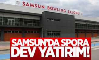 Samsun’da yatırım spora 