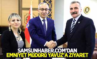 Samsunhaber.com'dan Emniyet Müdürü Yavuz'a ziyaret