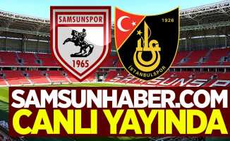 Samsunhaber.com, Samsunspor-İstanbulspor maçı öncesi canlı yayında