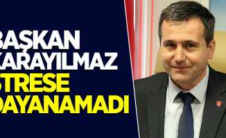 Samsunspor Başkanı Ahmet Güral Karayılmaz strese dayanamadı