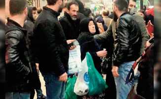Trabzon'da vatandaşlar ve zabıta arasında gerginlik