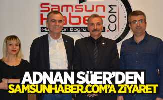 Adnan Süer’den Samsunhaber.com’a ziyaret