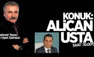 Alican Usta, Mehmet Yazıcı ile Uyan Samsun programında