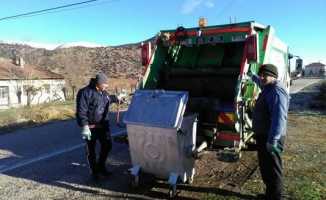 Amasya’da 372 köye 5 bin tane çöp konteyner