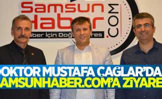 Doktor Mustafa Çağlar’dan Samsunhaber.com’a ziyaret