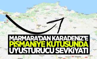Marmara'dan Karadeniz'e pişmaniye kutusunda uyuşturucu sevkiyatı