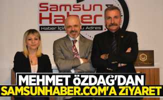 Mehmet Özdağ’dan Samsunhaber.com’a Ziyaret